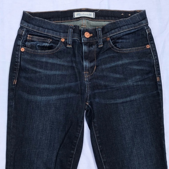 Madewell Women’s Jeans Skinny Skinny Blue Jeans Dark Wash 26 Like New - Picture 3 of 11